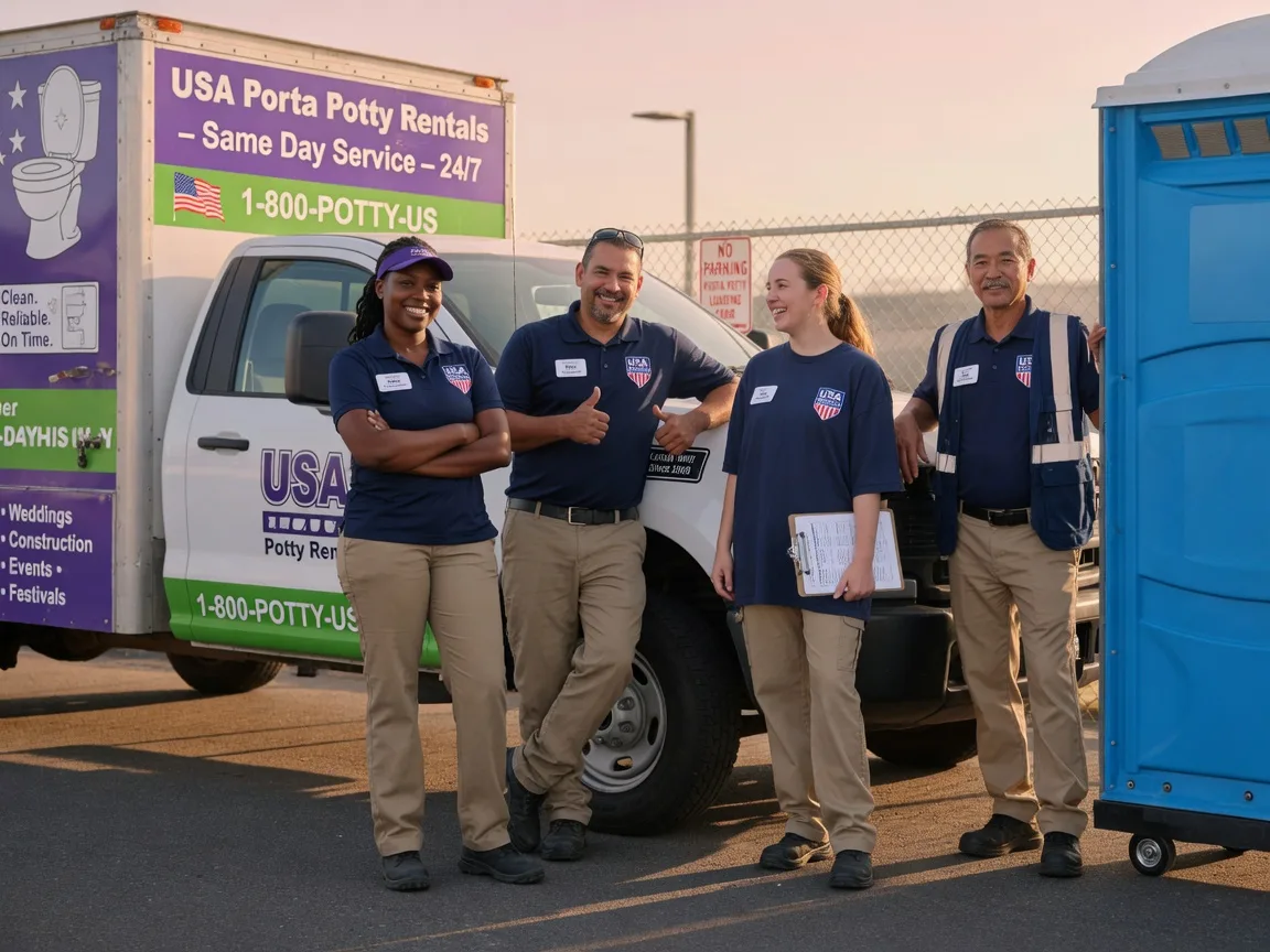 Porta Potty Rental company in Fort Monmouth, NJ